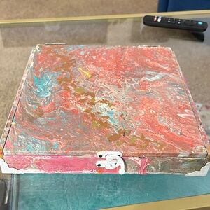 Vintage up cycled Cigar Box